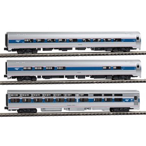 Amfleet Viewliner Intercity Express Phase VI 3 Car Set