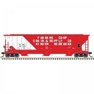 Thrall 4750 Covered Hopper - Transportation Corporation of America 60073