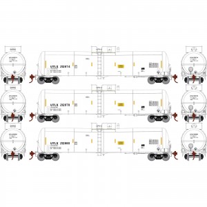 30,000 Gallon Ethanol Tank Car - UTLX 1 (3pk)