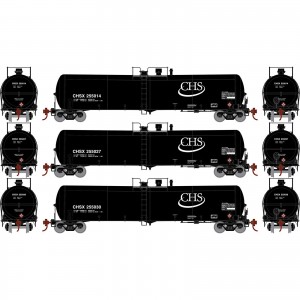 30,000 Gallon Ethanol Tank Car - CHSX 1 (3pk)