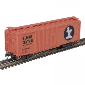 40' Double Door Box Car - Illinois Central 137162