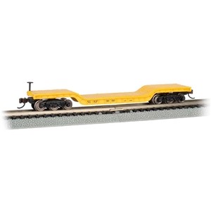 52' Center Depressed Flat Car - Frisco 3900