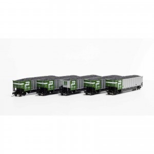 Bethgon Coalporter - Burlington Northern (5pk)