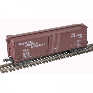 USRA Steel Rebuilt Box Car - Wellsville Addison & Galeton RR 4134