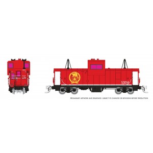 Wide Vision Caboose - CP/SOO Beaver Shield 94