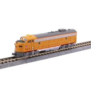 EMD FP7A - Milwaukee Road Post-1955 96C