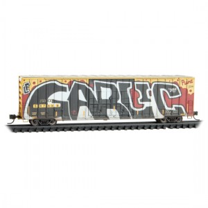 60' Box Car - TTX 667639 (Graffitied)