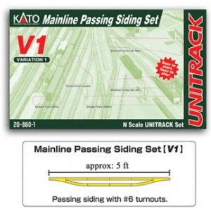 Unitrack V1 Mainline Passing Siding Set