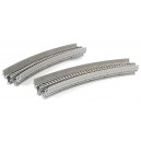 Unitrack Single Track Curved Viaduct R348-45' (R13-3/4"-45') (2p