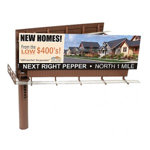 Modern Dual Sided Billboard