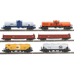 Mixed Freight Train Set