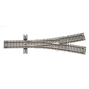 Code 55 Track w/Nickel-Silver Rail & Brown Ties - 2.5 Wye Turnout