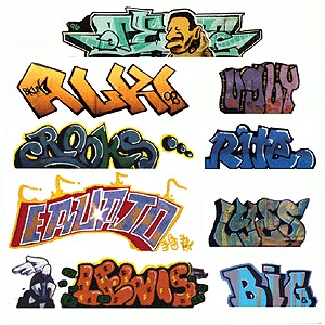 Graffiti Decals Mega Set 2 (9pk)