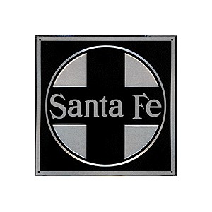 Santa Fe Metal Sign