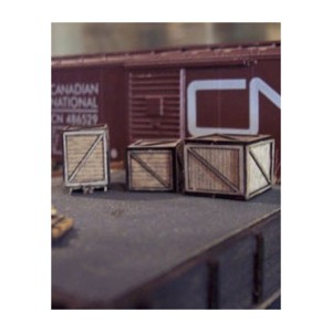 Wooden Crates (3pk)