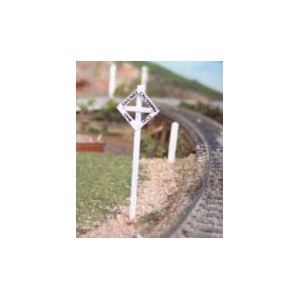 Railway Crossing Warning Signs (5pk)