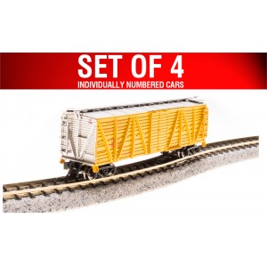 Stock Cars - Union Pacific (4pk)