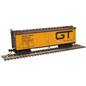 40' Wood Reefer - Grand Trunk Western 206920