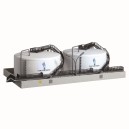 Twin Oil Tanks