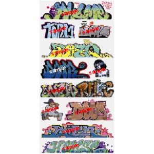 Graffiti Decals Mega Set 10 (11pk)