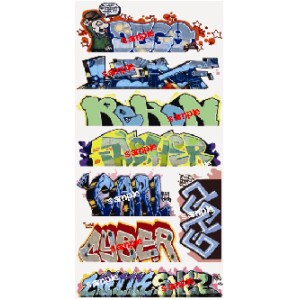 Graffiti Decals Mega Set 12 (8pk)