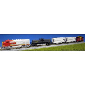 F7 Freight Train Set - Santa Fe