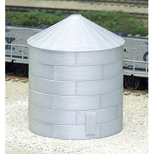 30' Tall Corrugated Grain Bin