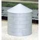 30' Tall Corrugated Grain Bin