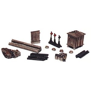 Railroad Yard Detail Set