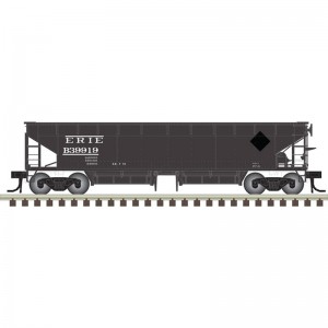 70 Ton Hart Ballast Car - Erie Lackawanna (3pk)