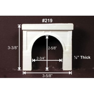 Tunnel Portal - Modern Concrete Double-Track  