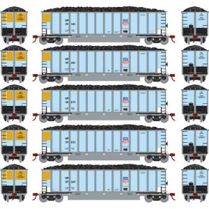 Bethgon Coalporter w/Load - Union Pacific 1 (5pk)