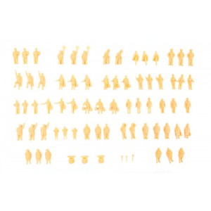 Unpainted Station People (72pk)