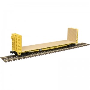 48' GSI Bulkhead Flat Car - Frisco 5660