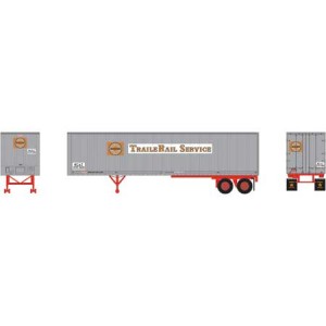 40' Fruehauf Z-Van Smooth Trailer - Clinchfield 205369