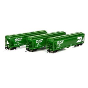 ACF 4600 Covered Hopper - Burlington Northern (3pk)