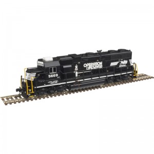 GP38 - Norfolk Southern 'Operation Lifesaver' 5669 (DC,DCC & Sound)