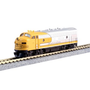 EMD F7A - Santa Fe 330 (DC,DCC & Sound)