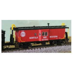 Int Ph 3 Bay Window Caboose - Norfolk & Western 557578