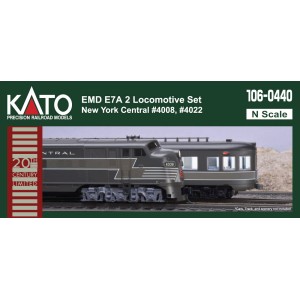 EMD E7A New York Central 2 Locomotive Set