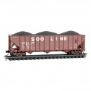 100 Ton 3 Bay Hopper - SOO Line 60841