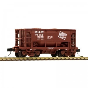 70 Ton Ore Car - Milwaukee Road 75157