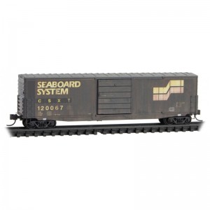 50' Box Car - CSX/ex Seaboard System 120067 (Weathered)