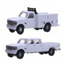 Ford F250/F350 Truck Set - White