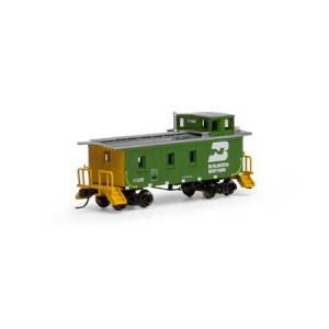 Wood Side Caboose - Burlington Northern 11025