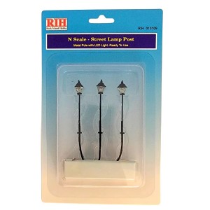 Street Lamp Post (3pk)