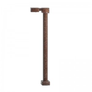 Single Arm Square Light 15ft Bronze (3pk)