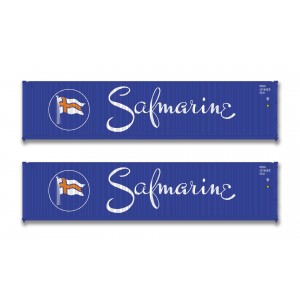 40′ Magnetic Intermodal Container – Safmarine (2pk)