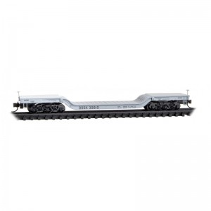 Heavyweight Depressed-Center Flat Car - DODX 39810