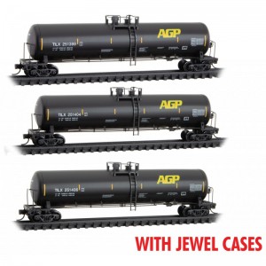 100 ton Tank Cars - TILX/AGP (3pk)